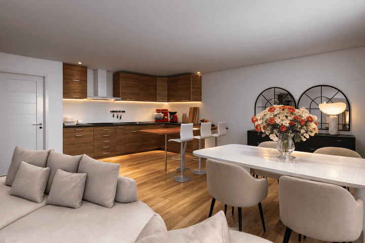 Appartement  2 chambres avec terrasse et jardin  - Photo 6