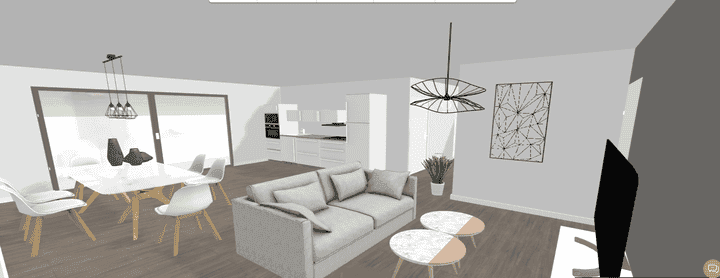 Appartement rez-de-chaussée gauche Horizon 