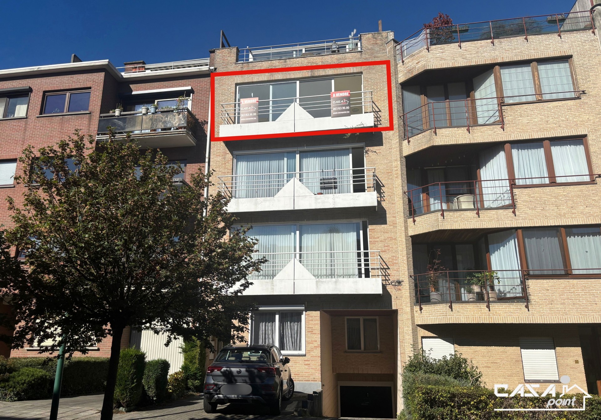 Appartement 2 chambres avec superbe vue dégagée
